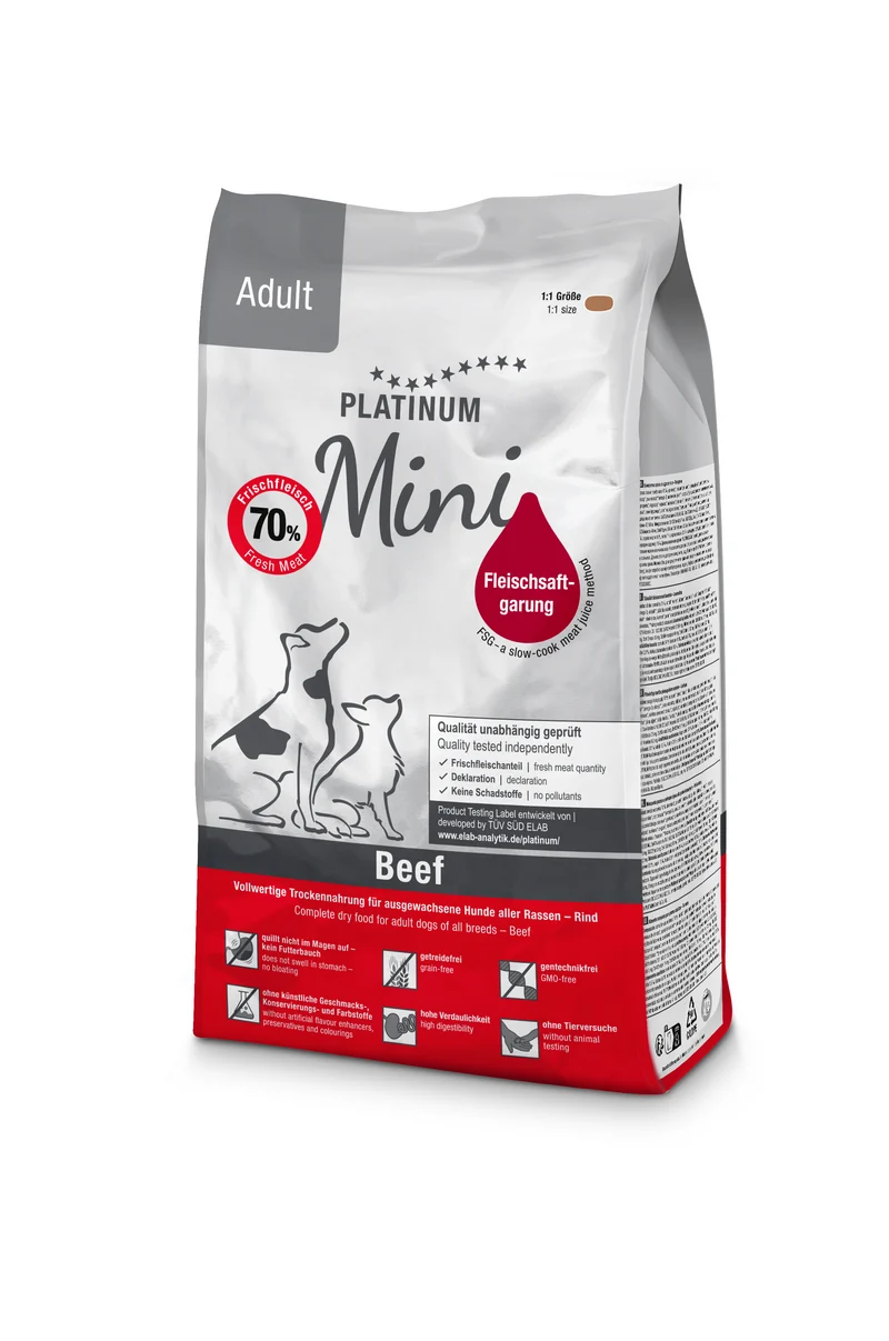 Platinum Adult Beef Mini