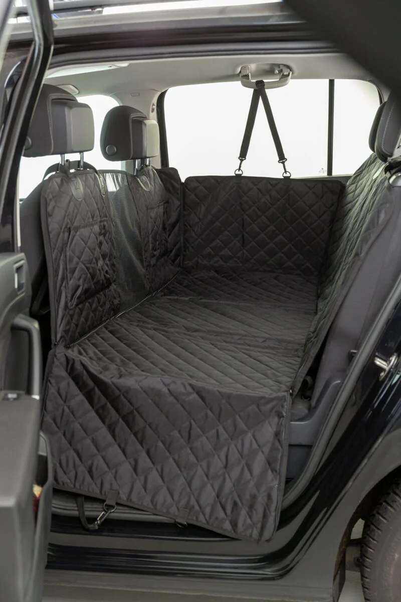 Autoschondecke mit Bodenplatte und Netzeinsatz, wasserdicht