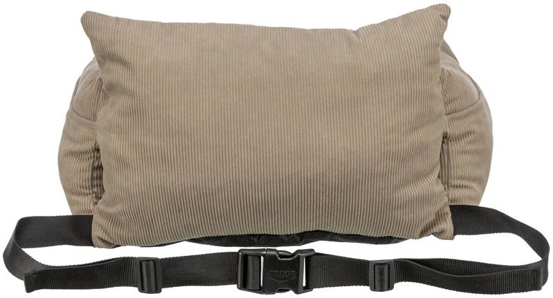 Autositz für kleine Hunde, Cord-Optik