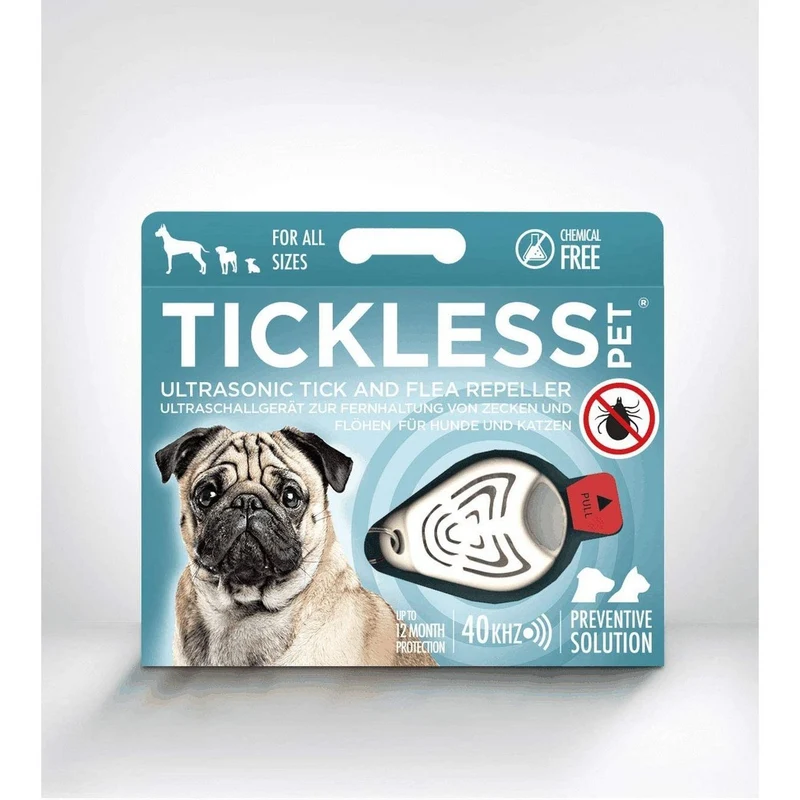 TickLess Pet Zecken- & Flohschutz | Dein chemiefreier Ultraschall-Anhänger für Hunde & Katzen