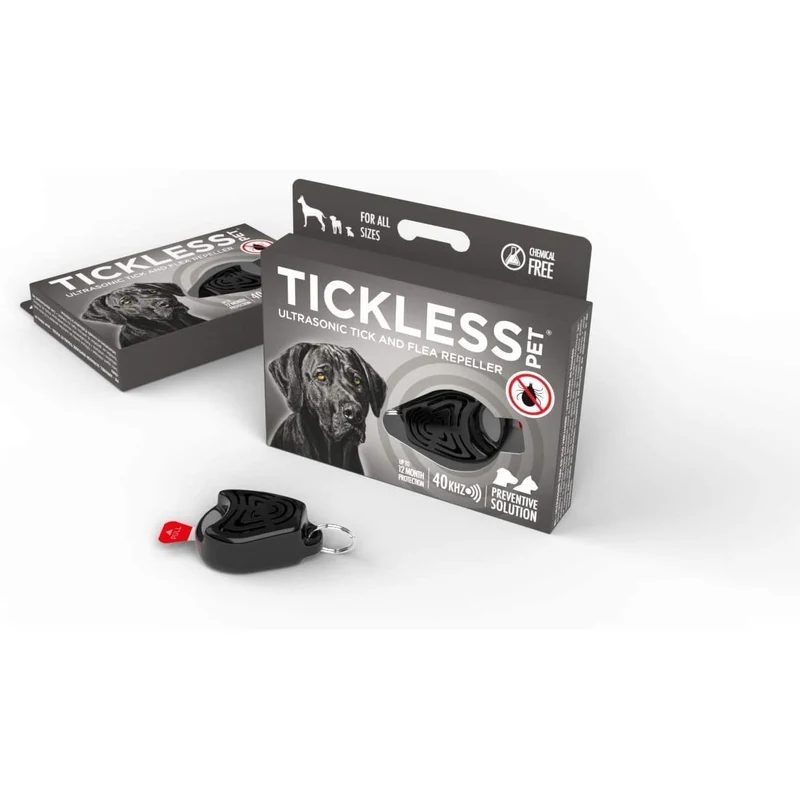 TickLess Pet Zecken- & Flohschutz | Dein chemiefreier Ultraschall-Anhänger für Hunde & Katzen