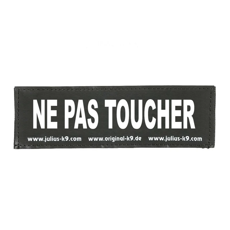 Julius K9 Logo Klettsticker klein M - Z
