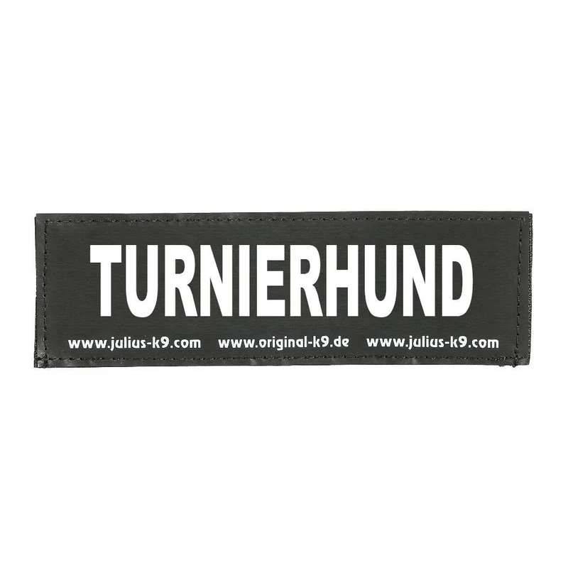 Julius K9 Logo Klettsticker klein M - Z