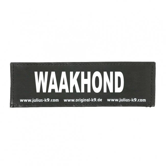 Julius K9 Logo Klettsticker klein M - Z