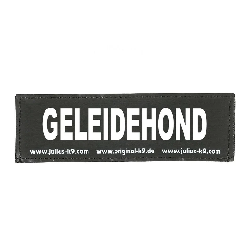 Julius K9 Logo Klettsticker klein G - L