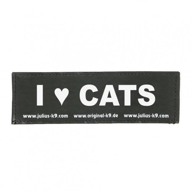 Julius K9 Logo Klettsticker klein G - L