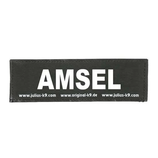 Julius K9 Logo Klettsticker groß A - F