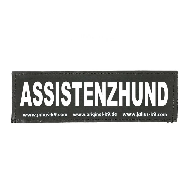Julius K9 Logo Klettsticker groß A - F