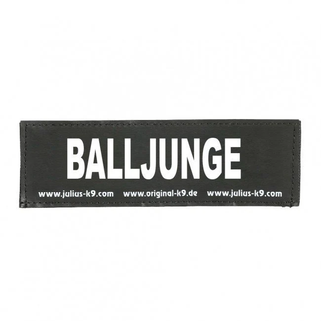 Julius K9 Logo Klettsticker groß A - F
