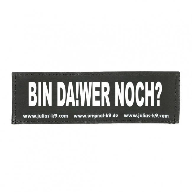Julius K9 Logo Klettsticker groß A - F