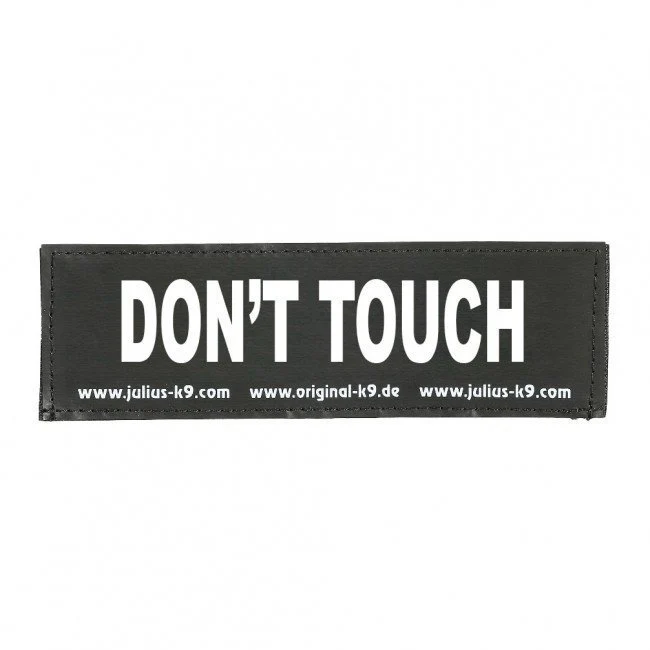 Julius K9 Logo Klettsticker groß A - F