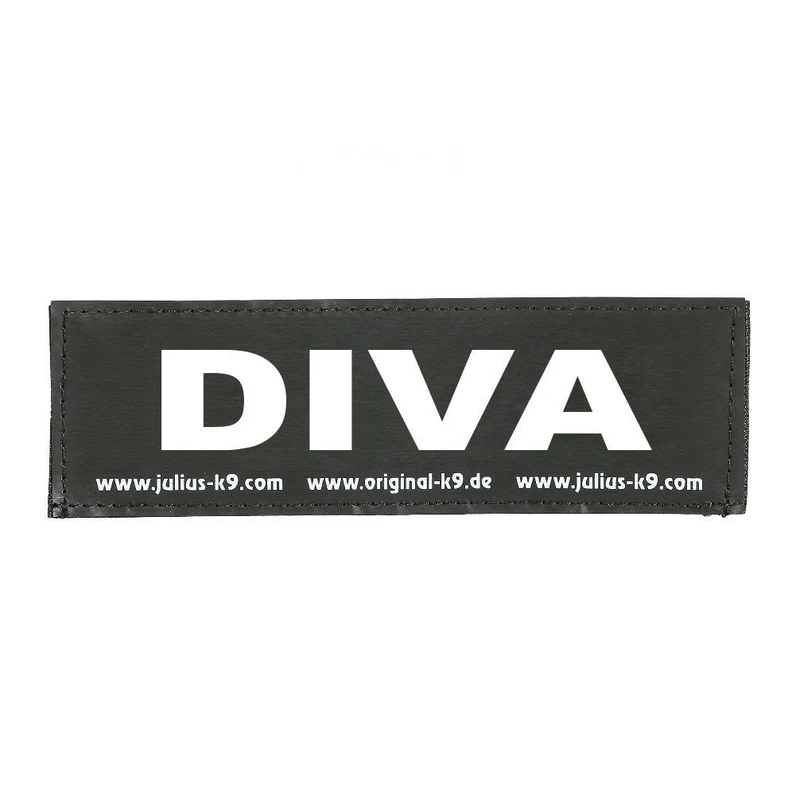 Julius K9 Logo Klettsticker groß A - F