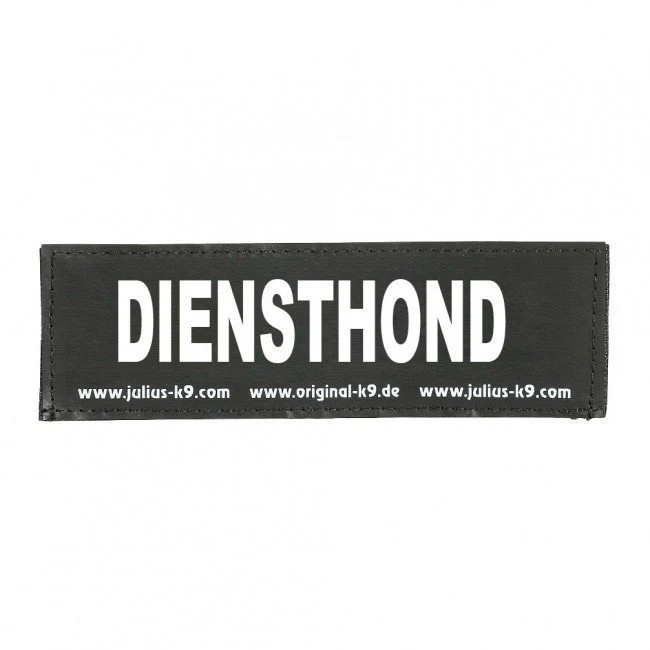 Julius K9 Logo Klettsticker groß A - F
