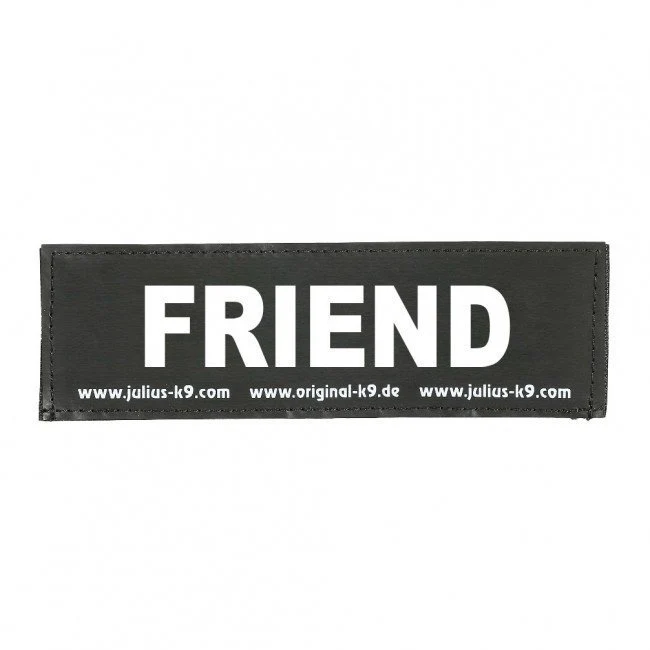 Julius K9 Logo Klettsticker groß A - F