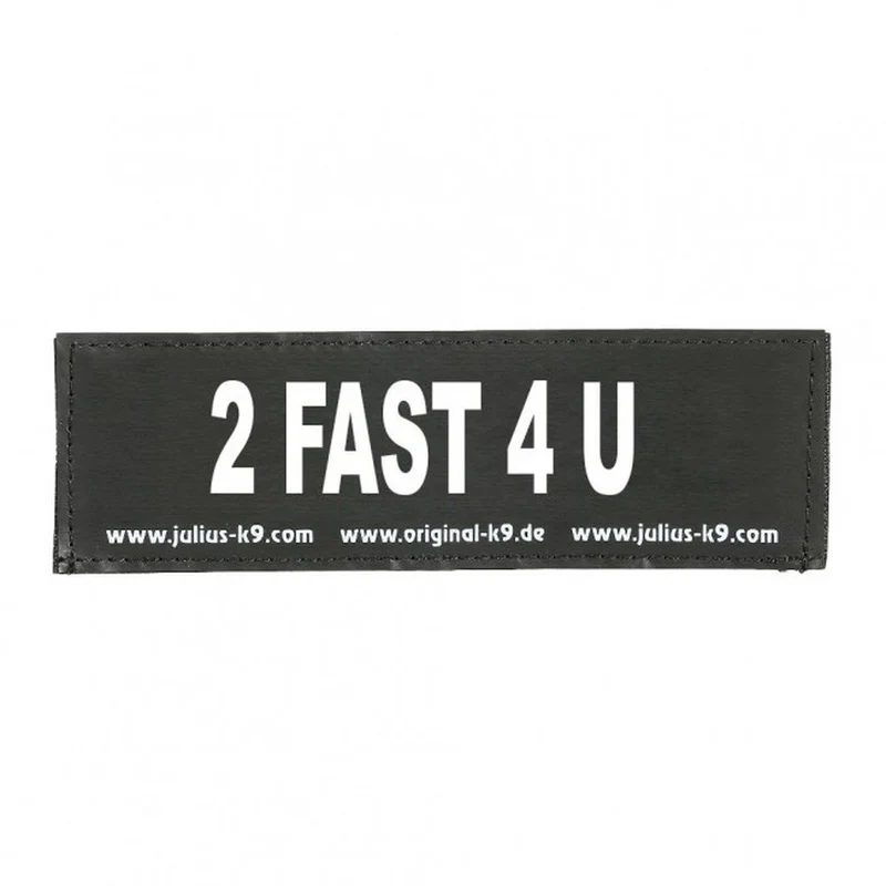 Julius K9 Logo Klettsticker groß A - F