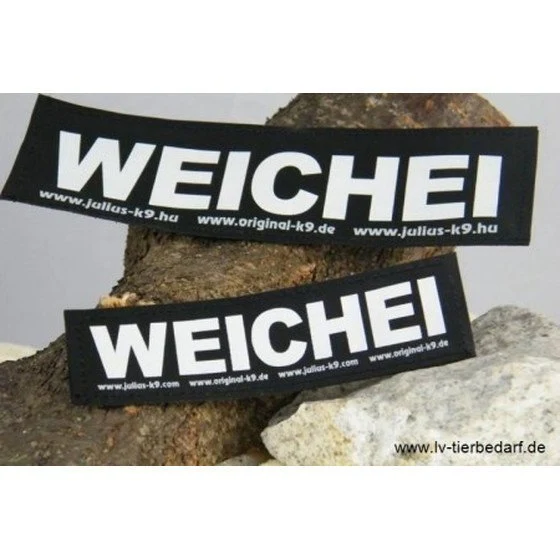 Julius K9 Logo Klettsticker groß M-Z