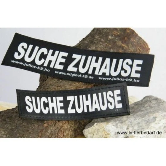 Julius K9 Logo Klettsticker groß M-Z