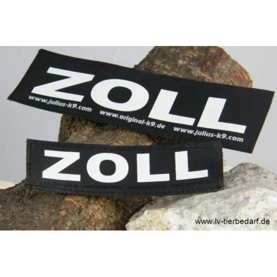 Julius K9 Logo Klettsticker groß M-Z