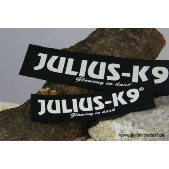Julius K9 Logo Klettsticker groß G-L