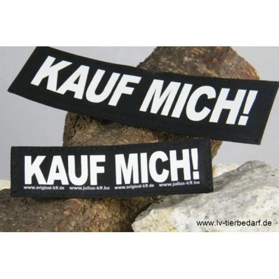 Julius K9 Logo Klettsticker groß G-L