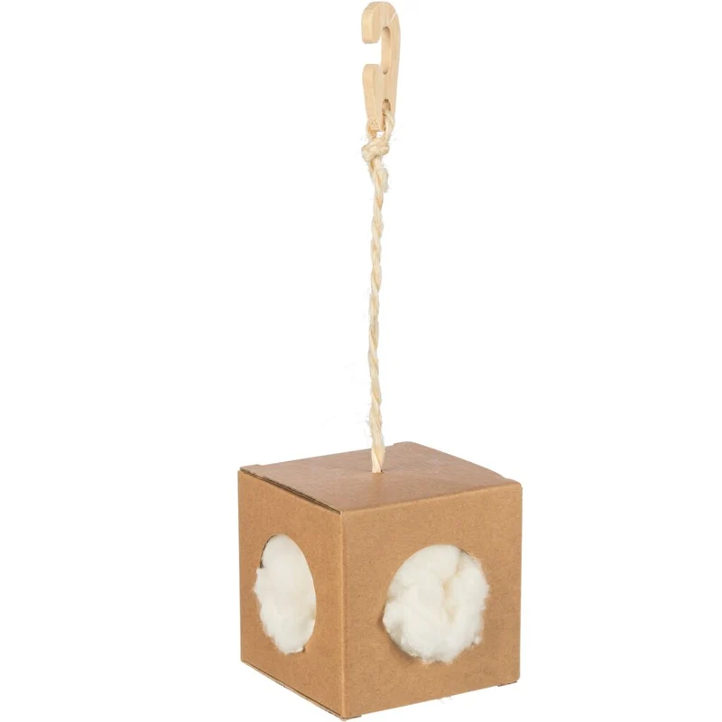Box mit Nistmaterial, Kapok, Pappe