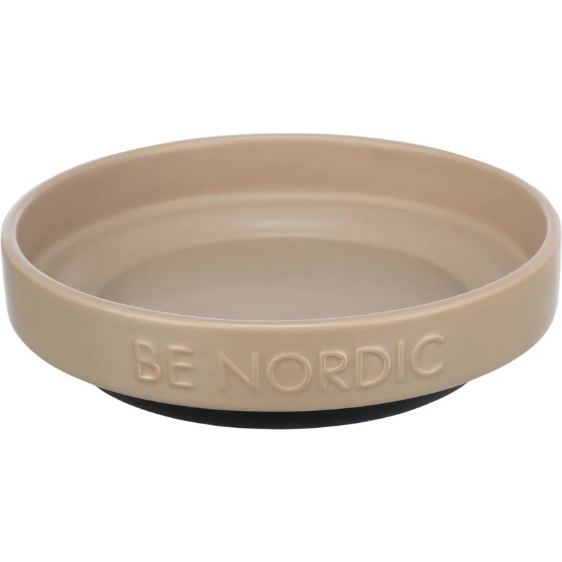 BE NORDIC Napf, flach,Keramik/Gummi