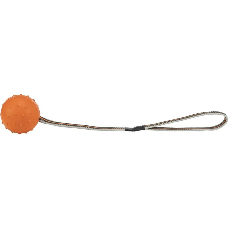Ball am gummierten Gurt, Naturgummi