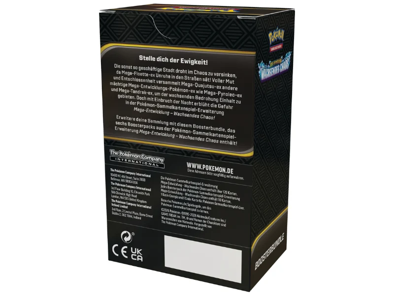 Pokémon Boosterbundle Mega-Entwicklung - Wachsendes Chaos