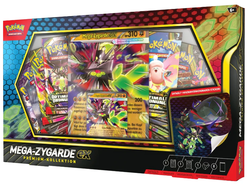 Pokémon Premium-Kollektion Mega-Zygarde-ex