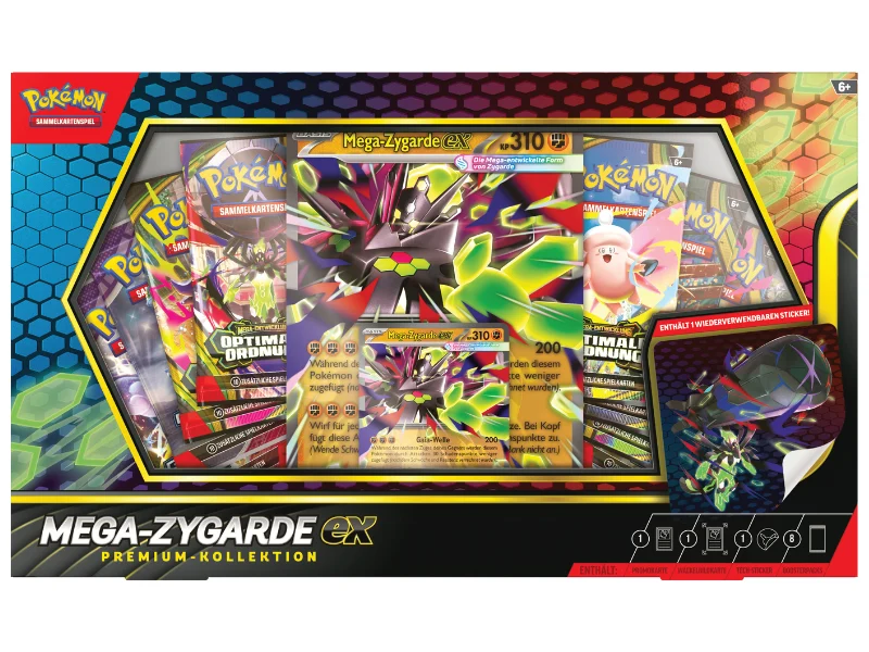 Pokémon Premium-Kollektion Mega-Zygarde-ex