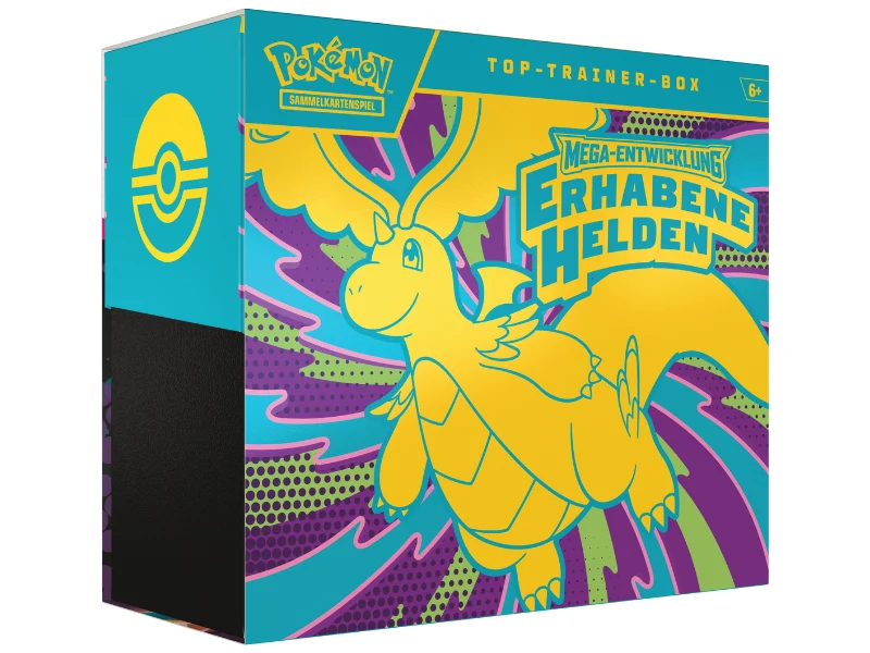 Pokémon Top-Trainer-Box Mega-Entwicklung - Erhabene Helden