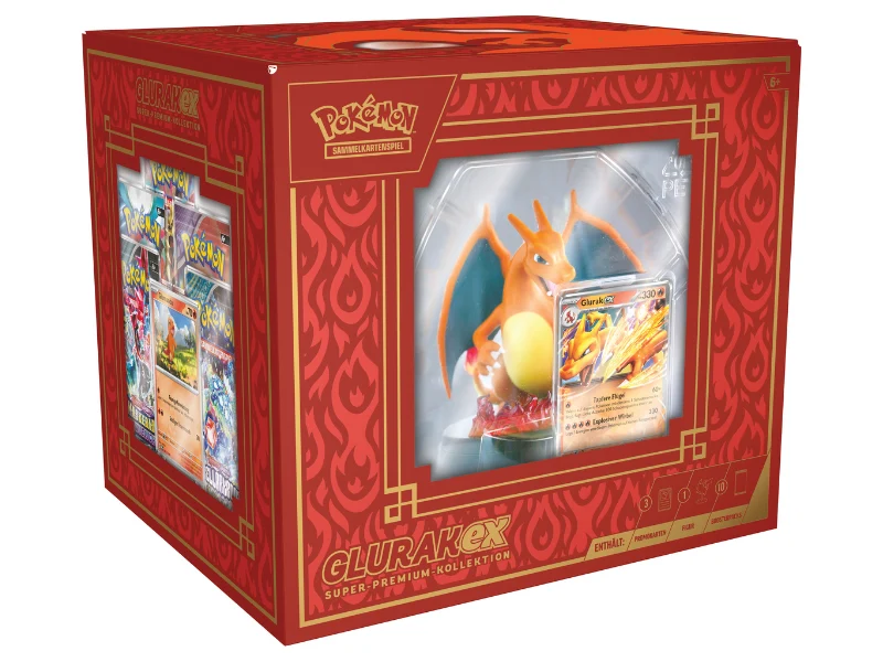 Pokémon Super-Premium-Kollektion Glurak-ex