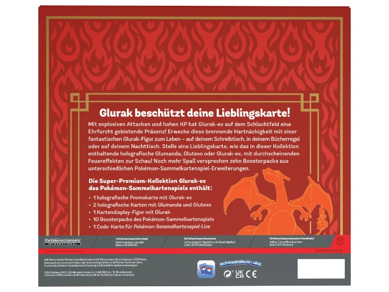 Pokémon Super-Premium-Kollektion Glurak-ex