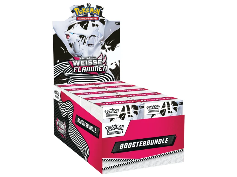 Pokémon Boosterbundle Karmesin & Purpur – Weiße Flammen