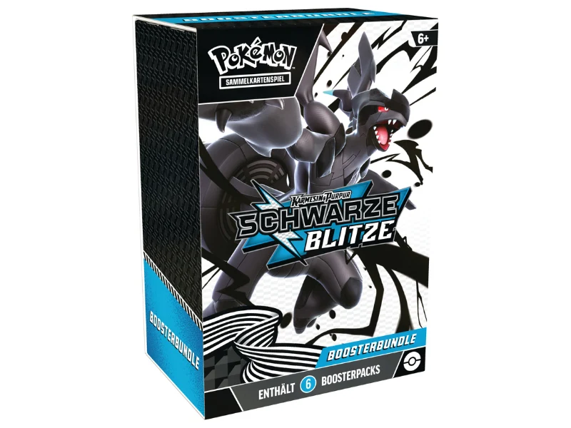 Pokémon Boosterbundle Karmesin & Purpur – Schwarze Blitze