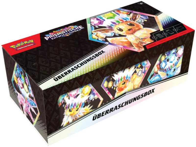 Pokémon Überraschungsbox Karmesin & Purpur - Prismatische Entwicklungen
