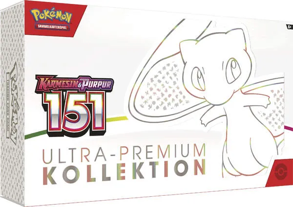 Pokémon Ultra-Premium-Kollektion Karmesin & Purpur -151