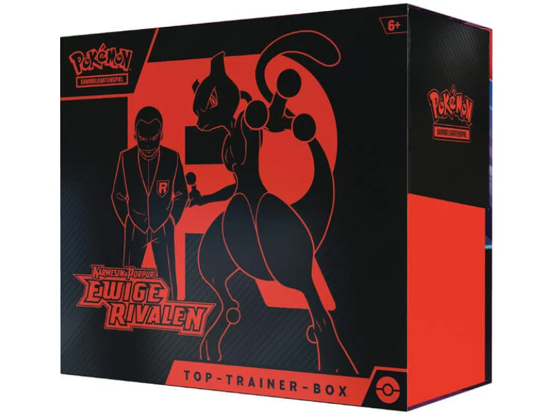 Pokémon Top-Trainer-Box Karmesin & Purpur - Ewige Rivalen