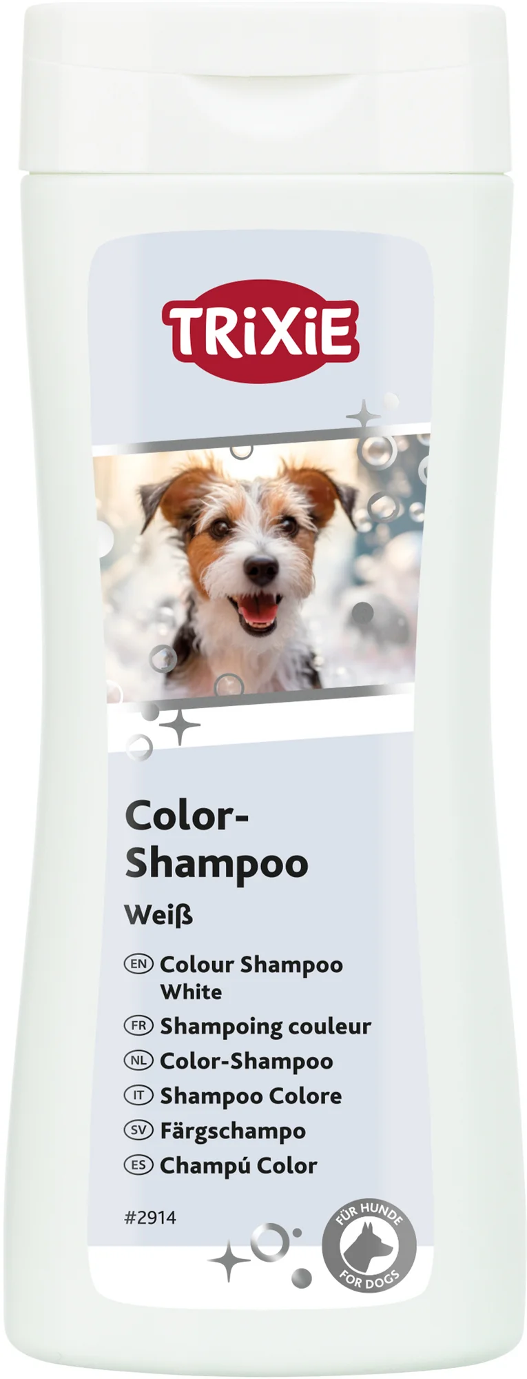 Color-Shampoo, weiß