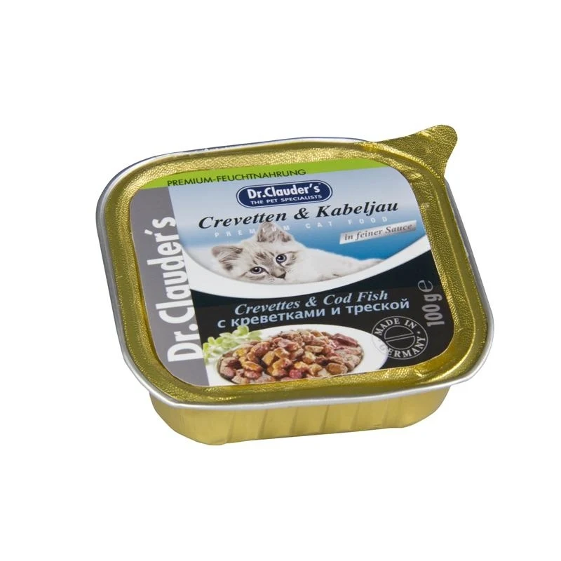 Premium Katzenfutter in Schälchen
