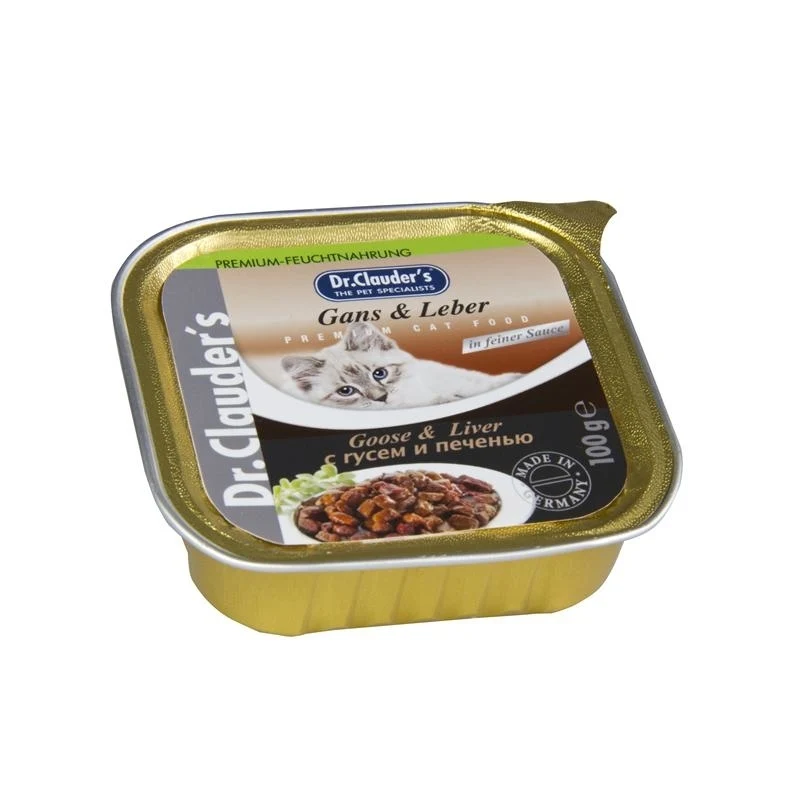 Premium Katzenfutter in Schälchen