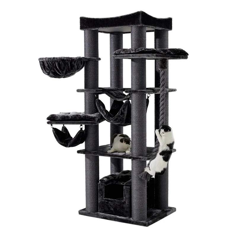 Nobby Kratzbaum RUBI XXL 197 cm für große Katzen & Maine Coon