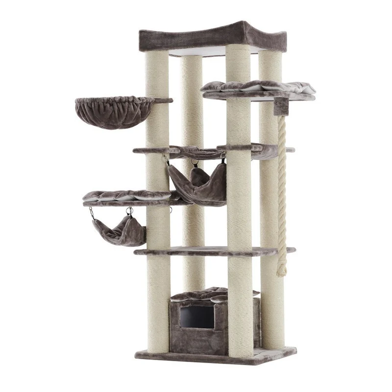 Nobby Kratzbaum RUBI XXL 197 cm für große Katzen & Maine Coon