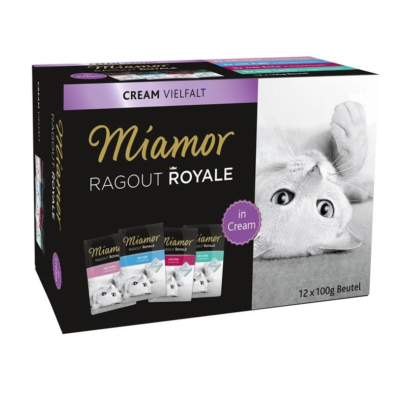 Miamor Ragout Royale Cream Vielfalt Multipack Katzenfutter
