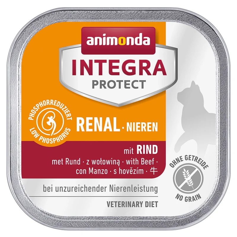 Animonda Integra Protect Niere Katzenfutter Schälchen