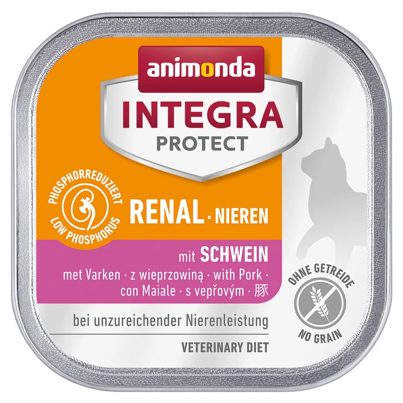 Animonda Integra Protect Niere Katzenfutter Schälchen
