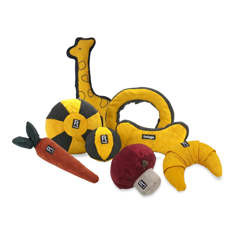 Redoggo Donut – Robustes Hundespielzeug aus Upcycling-Material