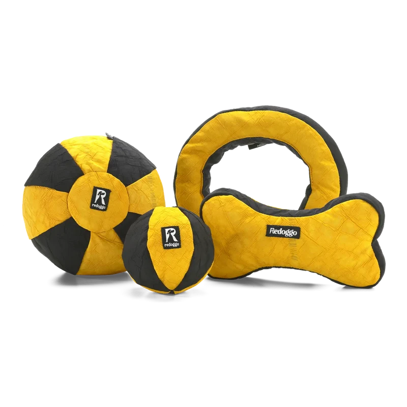 Redoggo Donut – Robustes Hundespielzeug aus Upcycling-Material