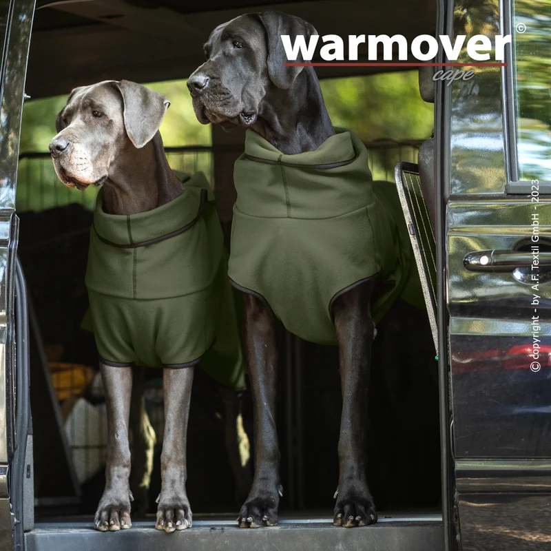 Warmover Cape Big – Leichter Hundemantel für Wärme & Komfort