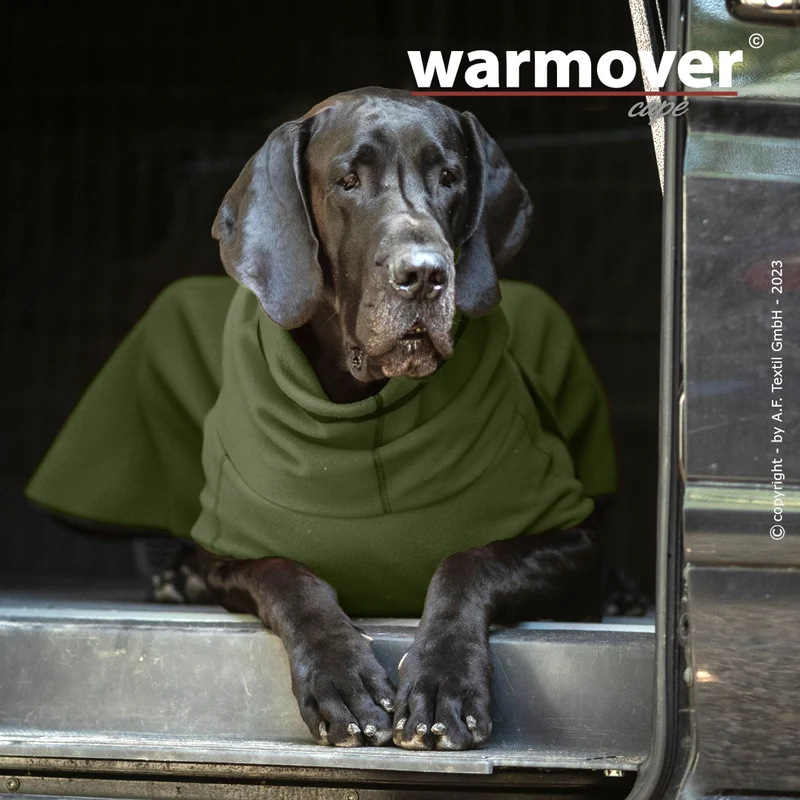 Warmover Cape Big – Leichter Hundemantel für Wärme & Komfort